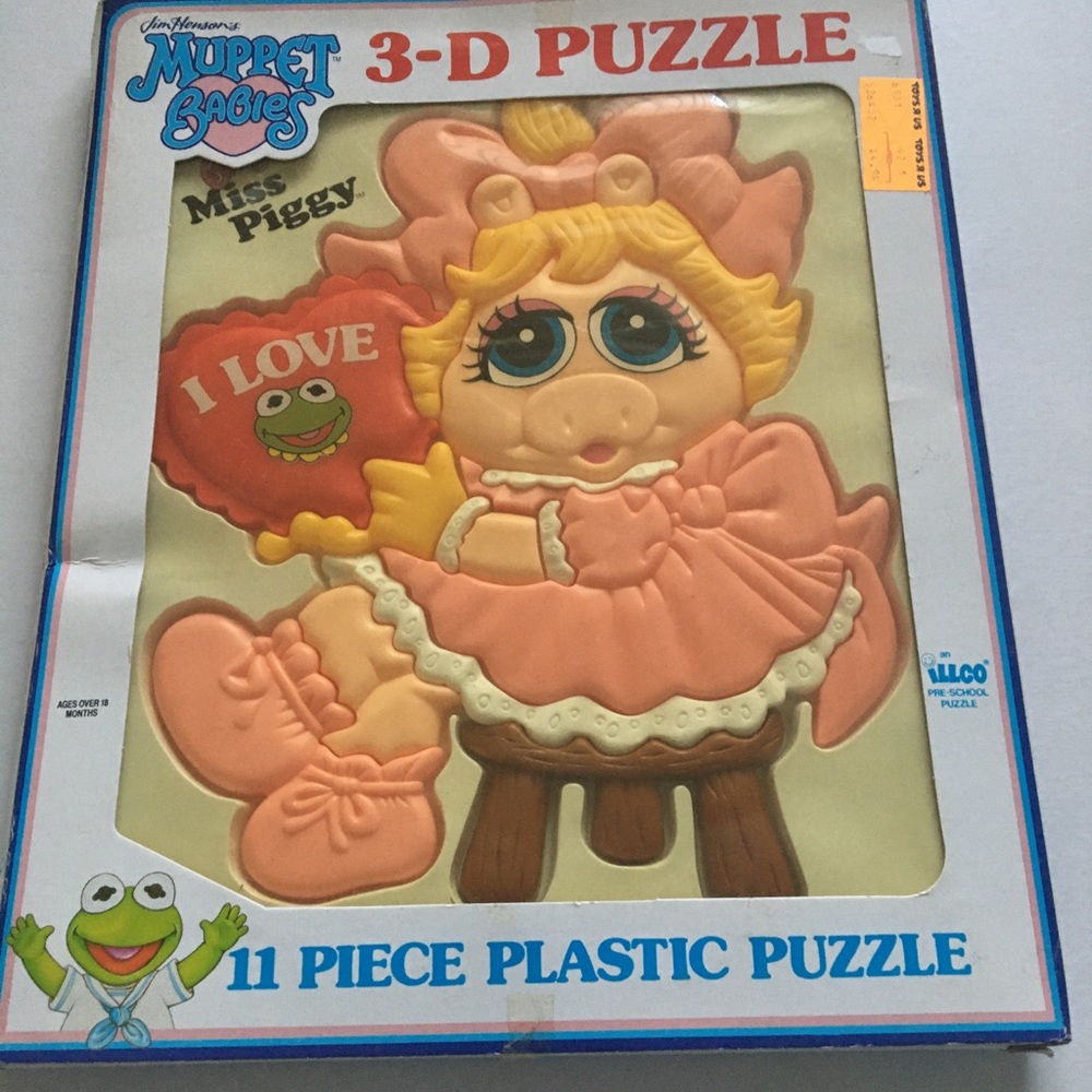 Miss Piggy 3-D Puzzle - Peach and Cream